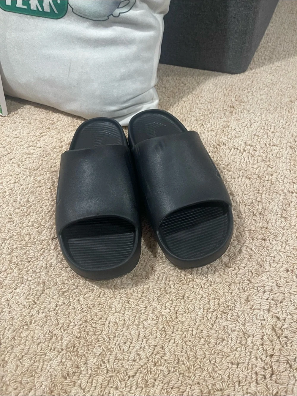 Nike Black Slide Sandals